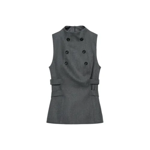 ZARA Collaboration Угольные Женские Майки