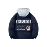 Темно-синий (Серый капюшон)