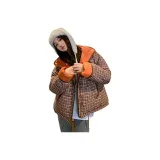 Оранжевый маленький плед