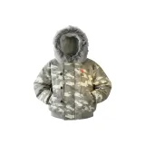 MIORGERSY[Меховой воротник Гора Hawk Версия (Серый камуфляж)]