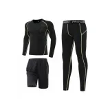 Черный, зеленый, трехпредметный комплект