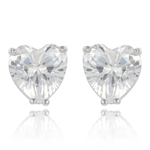 XUPING Серьги-гвоздики с синтетическим кубическим цирконием женские