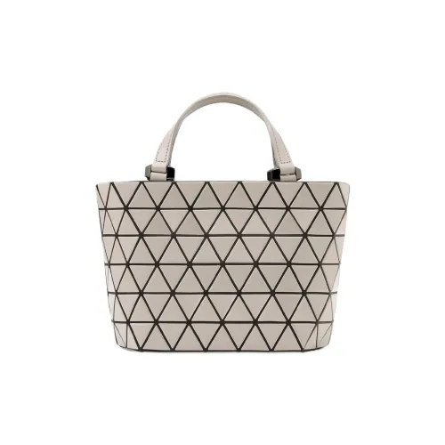 ISSEY MIYAKE CRYSTAL GLOSS Искусственная кожа Сумка Мини Женская Греческий Бежевый