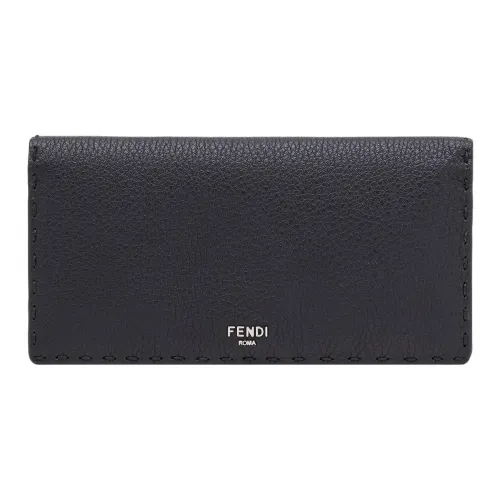 FENDI Кошелек SelleriaКошелек Из Кожи Черного Цвета