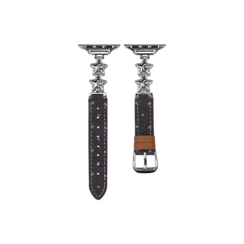 PULAISI Ремень Apple Совместимость Металл Ромб Вельвет Материал