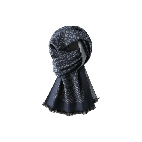 MH 100% шелк из тутового шелкопряда Вязаные шарфы Мужской