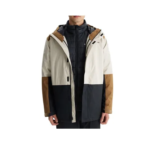 Columbia совместный бренд 278 Хаки Мужской пуховик (пуховик)