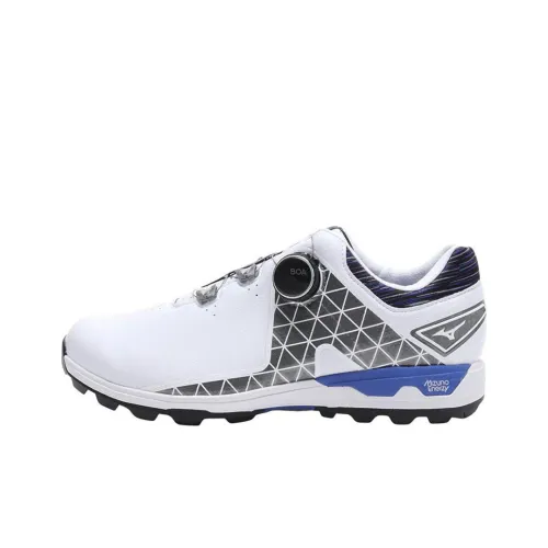 Mizuno Низкий Топ Обувь для гольфа Мужская Белый Синий