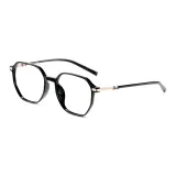 Ярко-черная оправа TR86076-C1