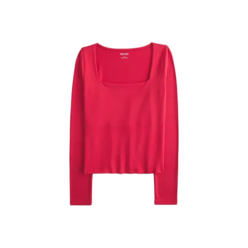 Hollister Red Женские T-рубашки