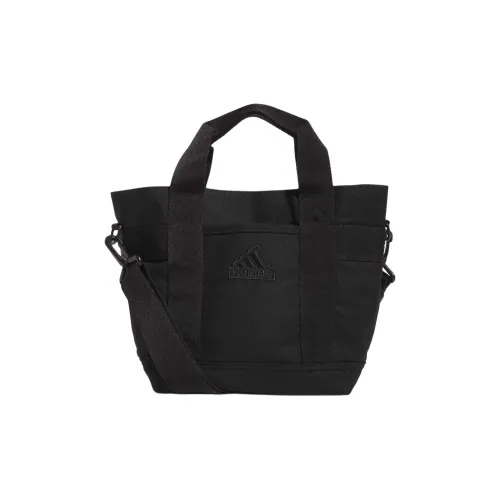 Adidas Холщовая сумка Tote сумка Сумка для покупок Сумка через плечо Сумка мини Мужская Черная
