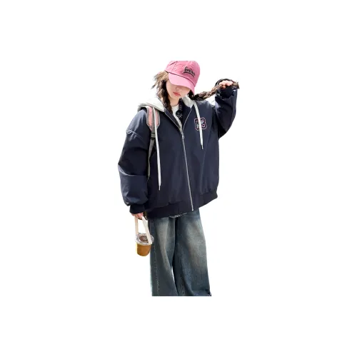 BaoLaXiaoJie Хлопковый пуховик для подростков