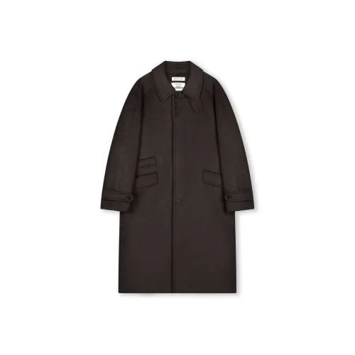 BESLOW OVERSIZED Кашемир BALMACAAN Пальто MELANGE Пальто Мужской