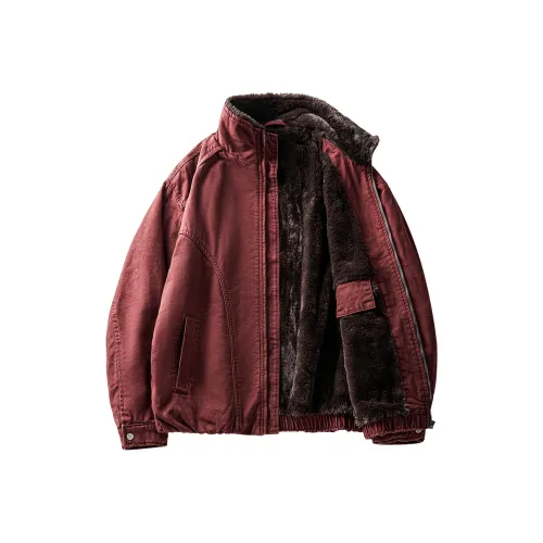 HZWH Анкора Красный Мужской Пуховик