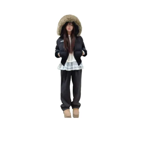 M MAICCO Черный Женский пуховик