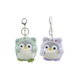 2 шт Хамстер Пингвин Сплав Нижняя заколка, Зеленый+Фиолетовый