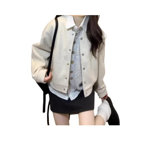 Cotton Gene Cropped Coat Women's