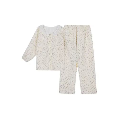 WANANNI Абрикос Женские Пижамные Комплекты