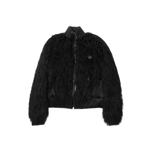 SCULPTOR Искусственная монгольская овчина Куртка Черные Куртки и Пальто Женские