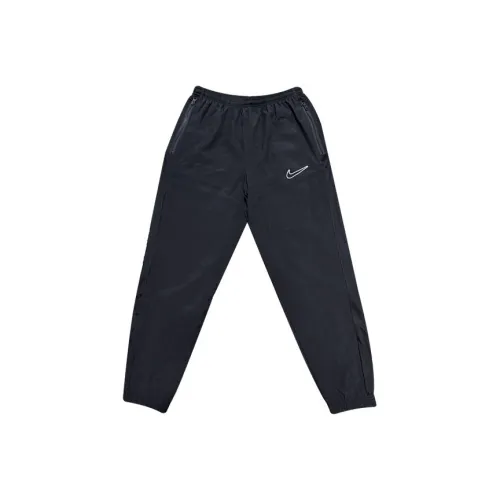 Nike Черные Мужские Вязаные Тренировочные Штаны