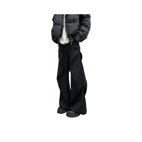 XUBAIHUO Черный Унисекс Костюм Брюки
