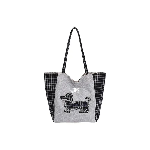 BEN SHERMAN Холст с полиэстером сумка через плечо стандартная женская темно-синий серый