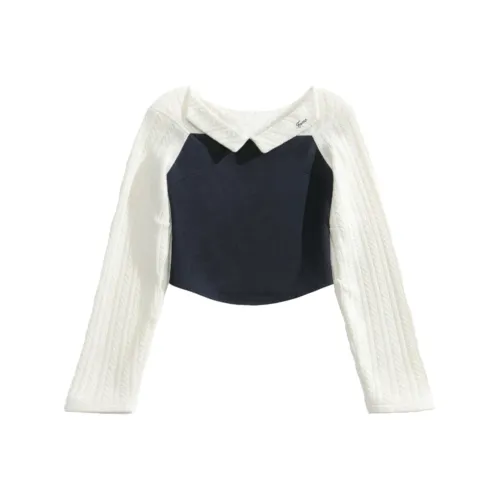 FPMZ Темно-синий синий топ женский трикотаж