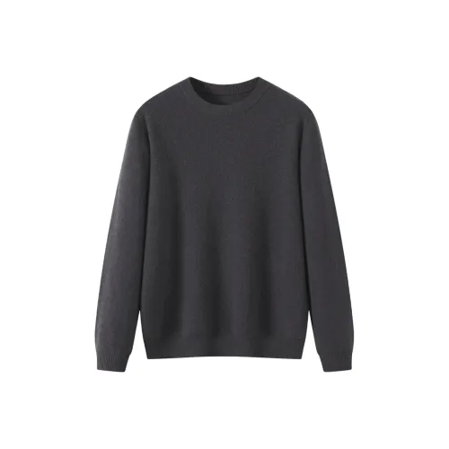 H YXIANG Кашемир Свитер Мужской