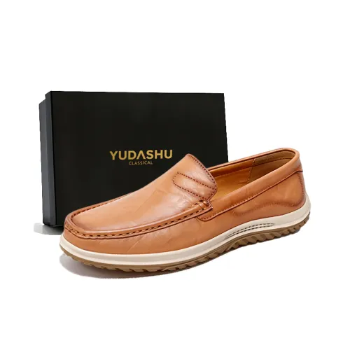 YUDASHU Повседневные кожаные туфли для мужчин