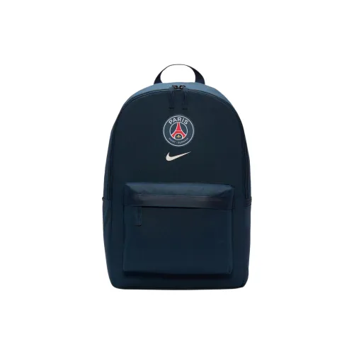Nike PARIS SAINT GERMAIN Коллаборация Наследие Полиэстер Рюкзак Унисекс Павлиний Синий