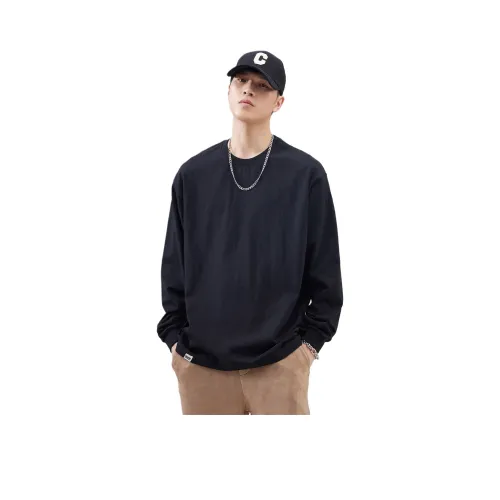 FAIRWHALE Wind Style Collection Длинный рукав Т-рубашка Унисекс