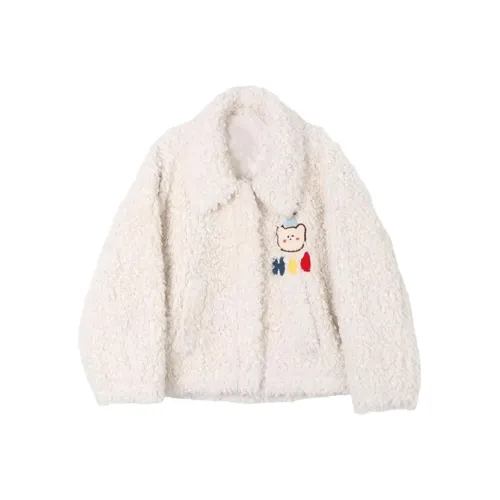 BVODE Экрю Утепленные Женские Бархатные Куртки