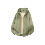 [Thickened Polyester-Cotton Sherpa] Серый Горох Зеленый (Mountain Climbing Transformable Логотип на груди)