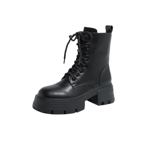 OSOCE Ботильоны Черные с флисовой подкладкой Женские