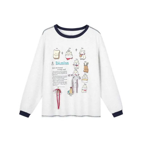 YIYAYOU Комплект In с рукавами T-рубашка Женская