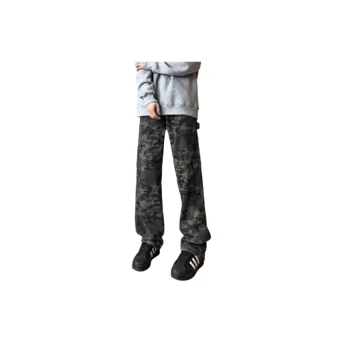 DEMAVIE Камуфляж Унисекс Карго Брюки