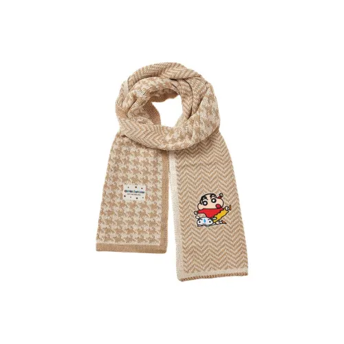Crayon Shinchan Полиэстер Трикотаж Шарфы Унисекс