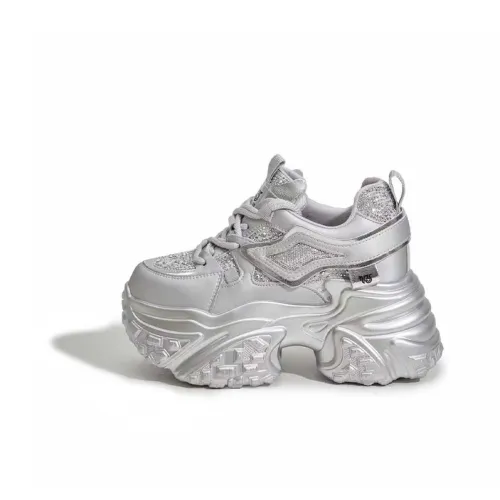 Milan Love Song Амортизация Высота Увеличение Устойчивость к Износу Низкий Топ Толстая Подошва Женские