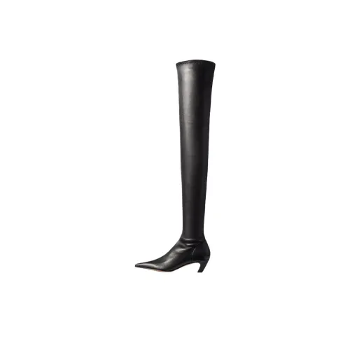 KHAITE Arizona Over The Knee Boots 4CM Женские Черные
