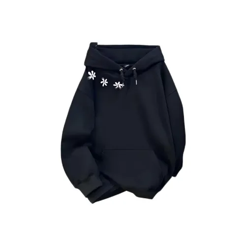 GOYN Черный флис с подкладкой школьные свитшоты