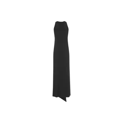 SAINT LAURENT SS24 Sleeveless Dress Women's Black SAINT LAURENT SS24 Без рукавов Платье Женское Черное
