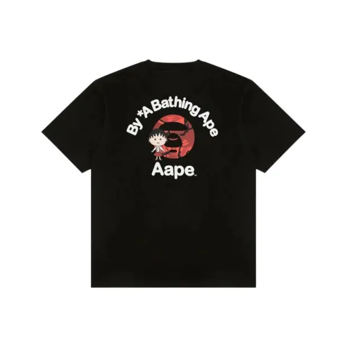 A BATHING APE x YINGTAOXIAOWANZI LIANMINGKUAN APEE X Вишня SAKURA Коллаборация T Рубашка Женские