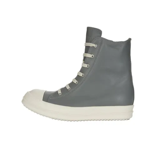 Rick Owens RO Concordians High Топ Скейтборд Кроссовки Женские Серые