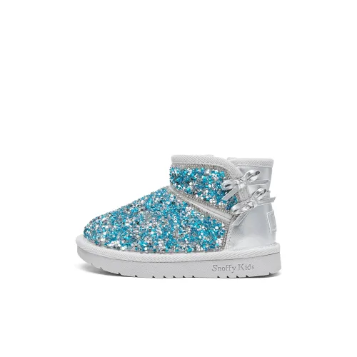 Snoffy Slip-resistant Abrasion-resistant High-top Snow Boots for Kids Сноуффи противоскользящие абразионные высокие ботинки для снега для детей