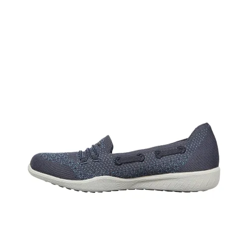 Skechers Newbury St Дышащая Повседневная Обувь Женская Синяя