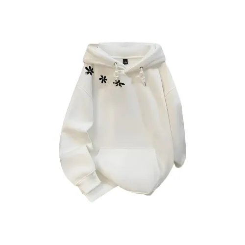 GOYN Белый Флисовый Подклад Свитшоты для школьников