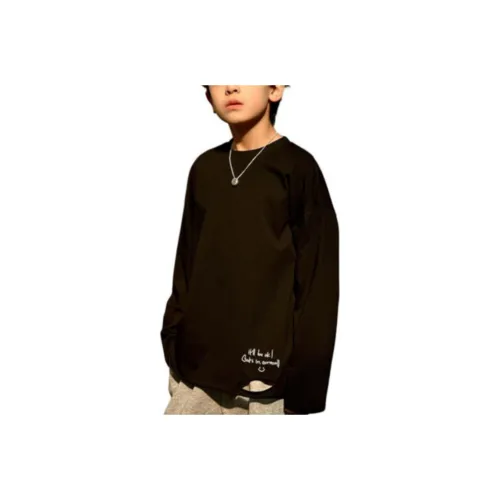 The panda is round KIDS T-рубашки