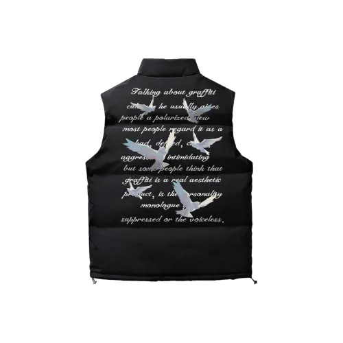 SUNSETMONENT Хлопковый пуховик жилет унисекс