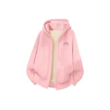 [Thickened Polyester-Cotton Sherpa] Розовый (Mountain Climbing Transformable Логотип на груди)