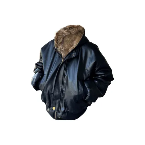 UNthemed Черный Унисекс Пуховики